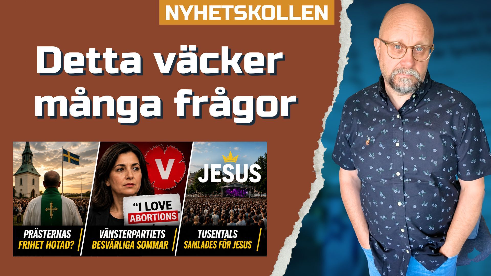 Säsongsstart Nyhetskollen med Michael Lahtinen – fre 14/8