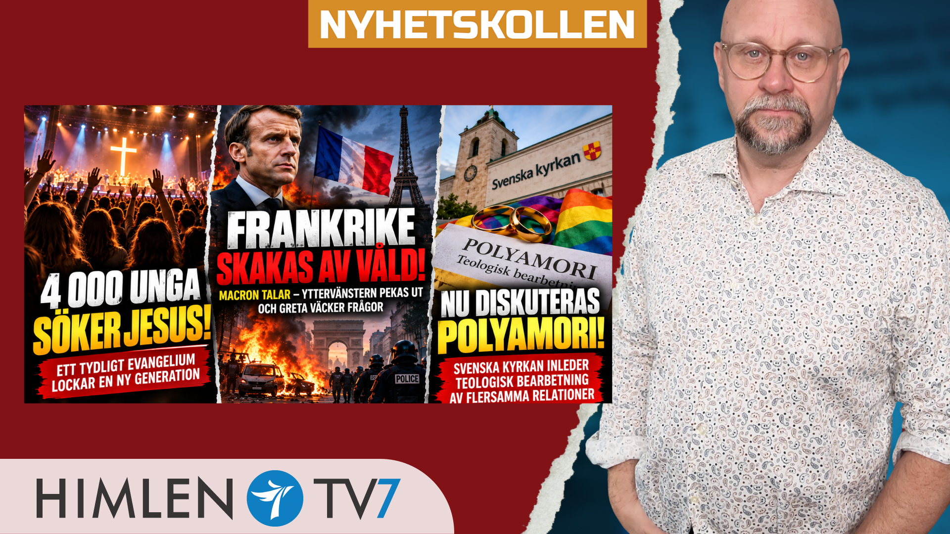 4 000 unga söker Jesus medan Europa brinner | Fre 23/10 kl 17:00 på Youtube